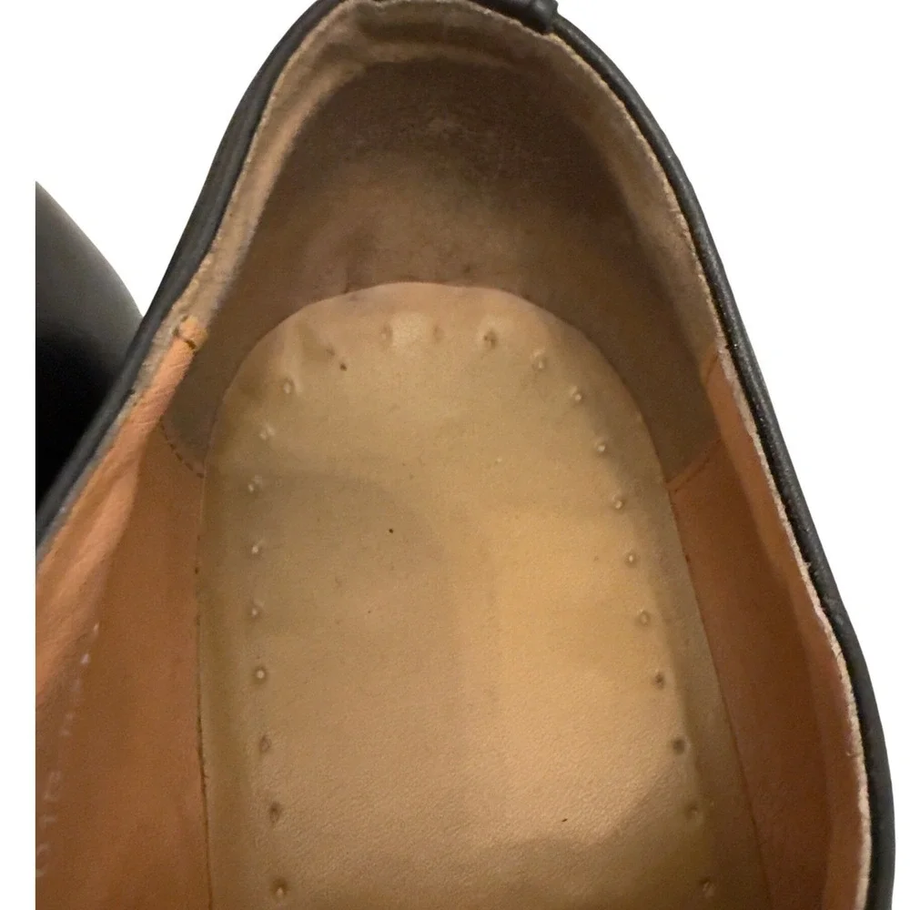Unbranded Double Monk Strap Dress Shoes Mens 45 Black Excellent Leather Loafers